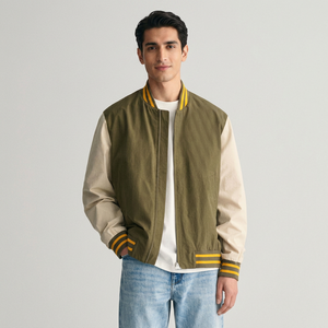 2025 <b>Covered</b> <b>Button</b> Satin Varsity Jackets Wholesale Satin Men's Clothing New Plus Size High Quality Men's Jacket snow jacket - Product Image 1