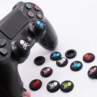 Capuchon de Joystick en Silicone Design crâne pour manette PS4 Xbox one PS3 Xbox 360