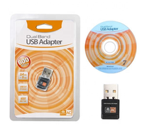 Clé USB WiFi double bande 11AC Onlyoa 600 Mbps avec chipset Realtek RTL8811CU, adaptateur USB pour PC/ordinateur de bureau/ordinateur portable