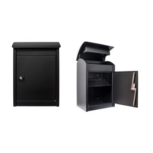 Package Drop Box for Secure Parcel and Mail Delivery Storage
