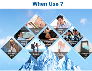 Usine directe Hydrogel décoloration été enfants rapide antipyrétique fièvre refroidissement Gel patchs soins de santé chaud froid packs - Product Image 5