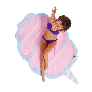 Coton pompons frange sac buggy vente en gros Coton Serviette de Plage Ronde En Microfibre - Product Image 2