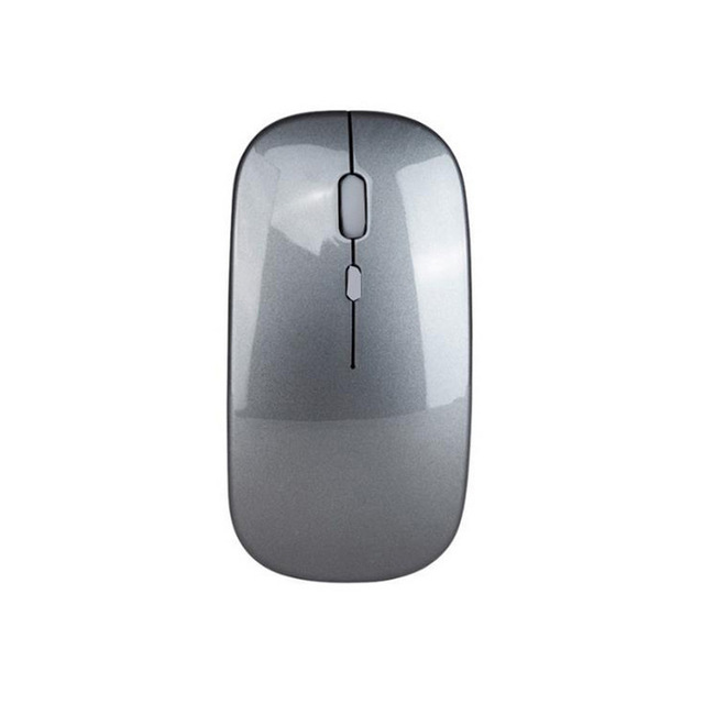New Ultra-thin Wireless Mouse Wholesale Computer Office Bluetooth Dual Mode Rechargeable Mouse