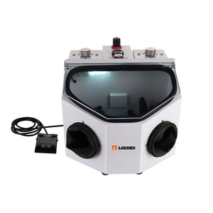 Attrezzatura Odontoiatrica Sabbiatrice <span class=keywords><strong>Mini</strong></span> Portatile all'Allumina con Doppia Pistola per Sabbiatura Dentale - Product Image 4