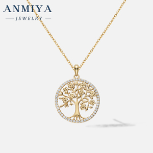 Nouveau design personnalisé <span class=keywords><strong>de</strong></span> bijoux en <span class=keywords><strong>argent</strong></span> Sterling pour femmes <span class=keywords><strong>collier</strong></span> <span class=keywords><strong>arbre</strong></span> <span class=keywords><strong>de</strong></span> <span class=keywords><strong>vie</strong></span> personnalisé pour cadeau <span class=keywords><strong>de</strong></span> famille pour couple - Product Image 3