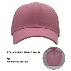 Performance Moisture Wicking Breathable Athletic Baseball Cap <b>Running</b> Training Outdoor Baseball Cap - Product Image 4