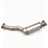 Système d'échappement automobile, tuyau de catalyseur central pour Honda Fit City 1.5L (2011-2013) Euro IV