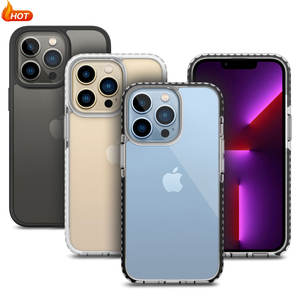 TPU TPE di alta qualità PC Anti caduta antiurto trasparente <span class=keywords><strong>iPhone</strong></span> <span class=keywords><strong>Cover</strong></span> posteriore custodia in silicone per <span class=keywords><strong>iPhone</strong></span> 14 13 12 pro max Case - Product Image 2