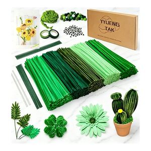 ลวดกำมะหยี่นุ่ม 7 มม. สำหรับงานประดิษฐ์ DIY วัสดุสำหรับเด็ก โครงการศิลปะเพื่อการศึกษา และงานประดิษฐ์ตกแต่งด้วยลวดกำมะหยี่หลากสี - Product Image 1