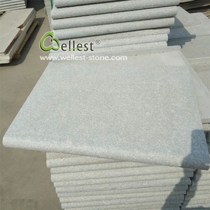 Flamed Snow White Quartzite Đối Phó, Đá Trắng Tự Nhiên Đối Phó Với Hồ Bơi - Product Image 6