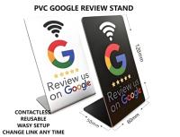 Support de code QR personnalisé NFC pour avis Google, pour hôtels, restaurants, boutiques, appuyez pour noter 5 étoiles sur Google Maps, PVC