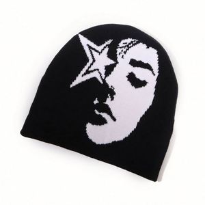 Gorro de Punto de Doble Capa para Mujer, Diseño Jacquard, Unisex, Personalizado, al por Mayor - Product Image 6