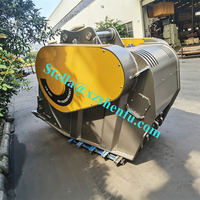 Bucket Penghancur Excavator Tugas Berat dengan Ukuran Keluaran yang Dapat Disesuaikan, Aksesori Penghancur Batu untuk Tambang & Limbah Konstruksi