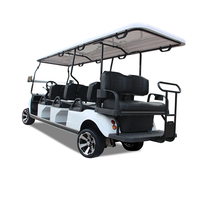 Voiture utilitaire 8 places, véhicule de tourisme importé, HDK EV à vendre, voiturette de golf électrique, batterie lithium 48V, moteur AC 6.3KW