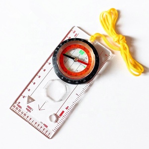 เข็มทิศแม่เหล็กแผนที่การสำรวจการอ่านเข็มทิศเข็มทิศปรับทิศทางสำหรับกิจกรรมลูกเสือ - Product Image 1
