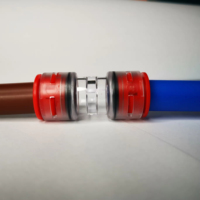 Conector de microconducto de alta calidad Qitian para red de fibra óptica utilizada para accesorios de microconducto de conector de Cable final para suministro FTTH