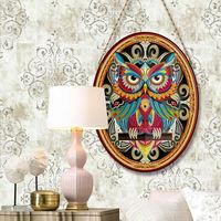 Words Design School Library Wall Art Diy Product avec diamant en cristal multicolore