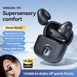 M67 Nuevo Auricular Inalámbrico BT 5.4 con Forma de Boca de Pez, Auriculares Deportivos con Clip, LED IPX4, Control Táctil, Mini, Baja Latencia - Product Image 5