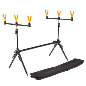 <span class=keywords><strong>Support</strong></span> de <span class=keywords><strong>canne</strong></span> à pêche télescopique Portable en acier inoxydable, démontage global rapide - Product Image 6