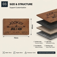 Écussons personnalisés souples avec logo et couleur sur mesure, durables, écologiques, étiquettes de vêtements de qualité supérieure pour vêtements, jeans, sweats à capuche et vestes
