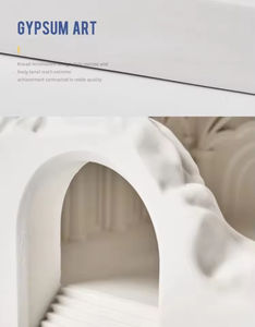 Lámpara de Mesa de Yeso Atenuable para Dormitorio, Lámpara de Escritorio de Aromaterapia, Luz Decorativa Clásica Minimalista para Estudio, Dormitorio y Mesita de Noche - Product Image 4