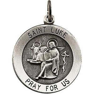 Personalizado stamping st <span class=keywords><strong>Luke</strong></span> volta medalha clipes com cúpula