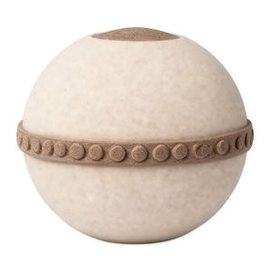 Биоразлагаемые урны Qianrui Eco Sphere из каолиновой глины, 16 см, экологичные, для морского захоронения праха младенцев, взрослых и домашних животных, индивидуальный дизайн - Product Image 1