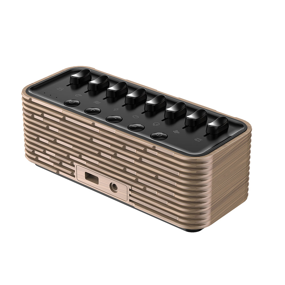 Новый дизайн, современный стильный белый шумоподавитель с беспроводным динамиком, Наслаждайтесь музыкой высокого качества