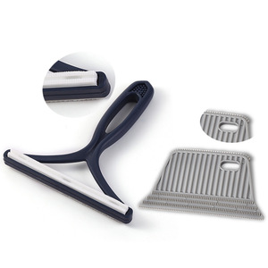 Cross-Biên Giới Kết Hợp Túi <span class=keywords><strong>Scraper</strong></span> Cho Chó Nhựa Dính Thảm Bàn Chải <span class=keywords><strong>Scraper</strong></span> Cho Pet Chải Chuốt Sản Phẩm - Product Image 2