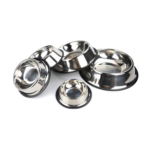 Sustentável de Alimentos Estocados de Água por atacado animal de Estimação do Aço Inoxidável Tigelas - Product Image 3