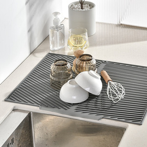 <span class=keywords><strong>Accesorios</strong></span> de <span class=keywords><strong>Cocina</strong></span> Eversoul, Tapete de Silicona Resistente al Calor <span class=keywords><strong>para</strong></span> Escurrir <span class=keywords><strong>Platos</strong></span>, Tapete Antideslizante <span class=keywords><strong>para</strong></span> Secar <span class=keywords><strong>Platos</strong></span> en la Encimera de la <span class=keywords><strong>Cocina</strong></span> - Product Image 3