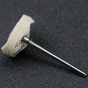 Roue de polissage en tissu beige jaune de 2,35 mm pour outil rotatif <span class=keywords><strong>Dremel</strong></span> - Product Image 3