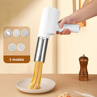 Machine à pâtes compacte sans fil, 5 moules, presse automatique, idéale pour la maison et les personnes âgées
