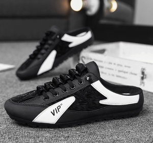 Chaussures de sport pour hommes Bean 2023, chaussures décontractées printemps-été, chaussures de conduite tendance à semelle souple, pantoufles pour hommes - Product Image 5