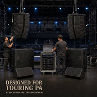 Système audio NEARSTAR Dual-10-Inch Line Array Concert Package RA210 RX218S DA1300 DA1800 DSP4080 U2000