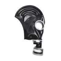 Masque à gaz de survie nucléaire GP-5 personnalisé avec tuyau respiratoire de 40 mm respirateur biochimique GP-5 tactique russe pour produits chimiques