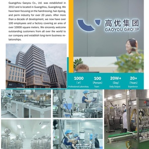 Salon professionnel de mode teinture des cheveux à faible teneur en ammoniac teinture des cheveux à base de plantes couleur crème coloration permanente - Product Image 6