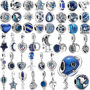 Vente en gros d'usine, breloques de bijoux DIY de haute qualité, breloques plaquées argent, breloques IPan, breloques <span class=keywords><strong>DORA</strong></span> pour la fabrication de bijoux - Product Image 4