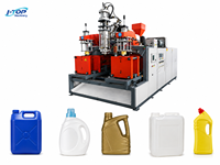Machine de moulage par extrusion-soufflage HDPE pour la production de bouteilles en plastique, de bidons et de contenants pour détergents