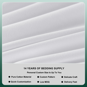Bán Buôn Biểu Tượng Tùy Chỉnh Duvets Và Khăn Trải Giường 100% Cotton Comforter Bộ Đồ Giường Đặt Jacquard Khách Sạn Khăn Trải Giường Bông Khăn Trải Giường - Product Image 6