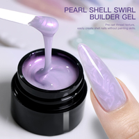 Kit de 36 Gels de Couleur pour Ongles, Gel Constructeur Effet Fil de Coquillage, Gel UV Sans HEMA, Gel d'Extension Effet Sirène CPSR, OEM