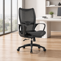 Chaise de bureau exécutive pivotante à dossier haut en nylon réglable en 3D pour la maison, le bureau, l'école, l'hôtel, fabriquée par un fabricant de meubles commerciaux