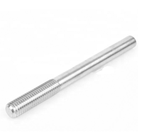 Fasteners DIN938 Steel Double Thread Rods Stainless Steel Threaded Studs Rod Bar Bolt