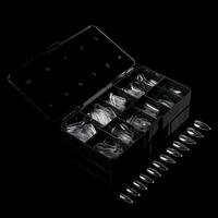Vernis à ongles UV de marque privée, faux ongles, pointes artificielles avancées, couverture complète, pointes en amande acrylique, Gel doux