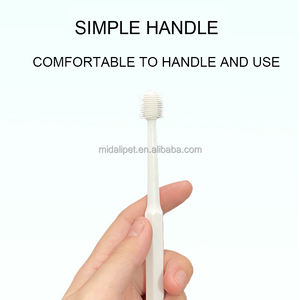 Brosse à dents pour animaux de compagnie, soins buccaux, <span class=keywords><strong>Anti</strong></span>-<span class=keywords><strong>tartre</strong></span> dentaire, nettoyage des dents à 360 degrés - Product Image 3