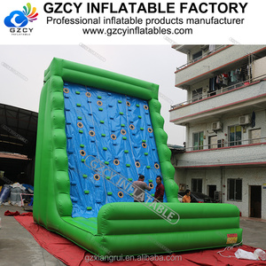 Mur d'escalade gonflable de haute qualité avec château et corde, jeu amusant en plein air pour enfants, matériau PVC, utilisation commerciale, installation facile - Product Image 4