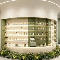 Présentoir autoportant CIRI personnalisé et écologique pour comptoir de vente au détail, solution tout-en-un pour le rangement de parfums