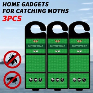 Trampa para Polillas y Moscas Portátil, Ecológica, No Tóxica, Desechable, para Interiores y Exteriores, <span class=keywords><strong>de</strong></span> Plástico Cuadrado con Bolsa para Colgar - Product Image 3