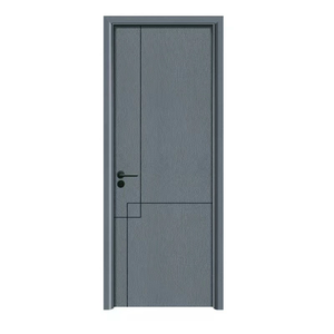 Puertas <span class=keywords><strong>de</strong></span> WPC para Habitaciones, Diseño Elegante y Exclusivo <span class=keywords><strong>de</strong></span> Madera <span class=keywords><strong>de</strong></span> Grano Ancho para Apartamentos, Puertas <span class=keywords><strong>de</strong></span> WPC Modernas, Populares, Impermeables y Personalizadas para el Hogar - Product Image 4