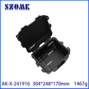 304x248x170mm portautensili accessori portautensili custodia rigida in plastica custodia portautensili da corsa impermeabile Ip67 - Product Image 5